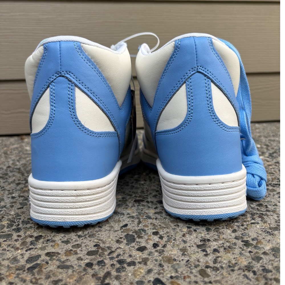 NEW Converse Weapon Blue White A10597C UNC Larry Bird Magic Johnson Men 9/W 10.5 - Picture 8 of 11